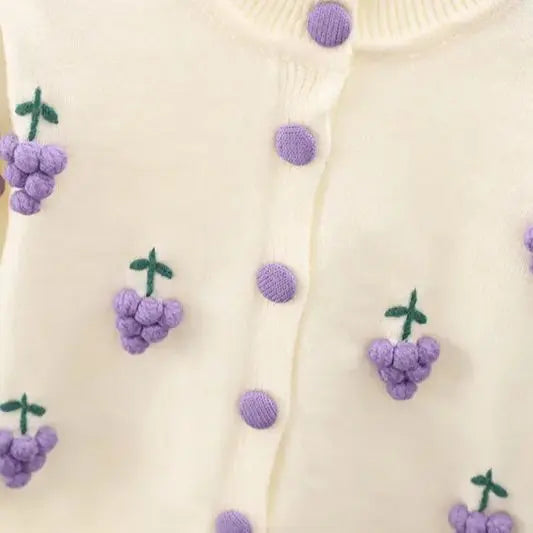 Toddler Girls Knit Sweater & Pleated Skirt Set