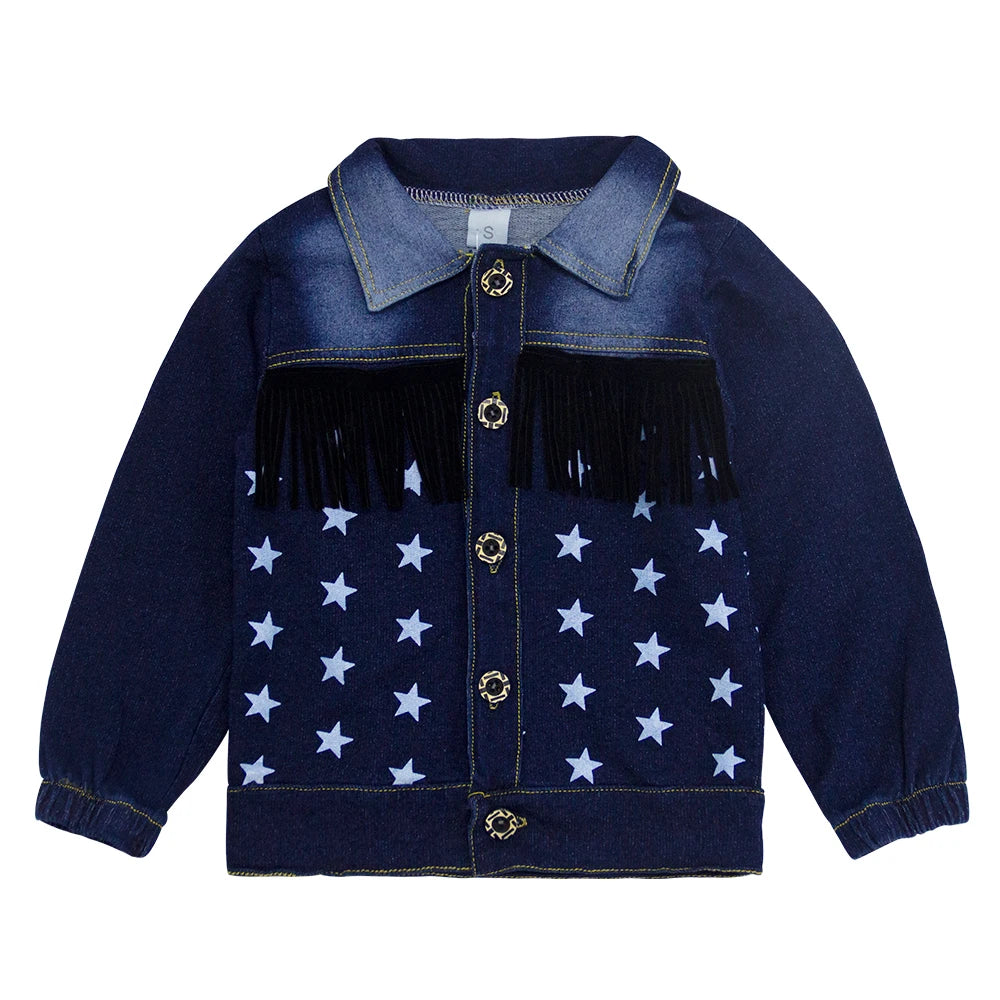 Toddler Boy Denim Vest Set - 3-Piece Outfit