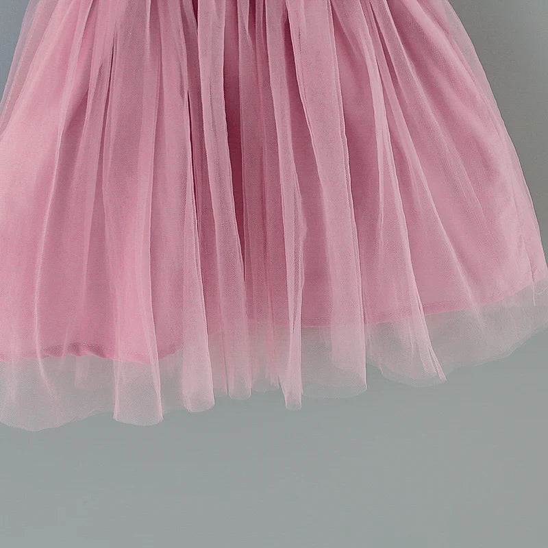 Baby Girl Tulle Party Dress - Sleeveless Tutu