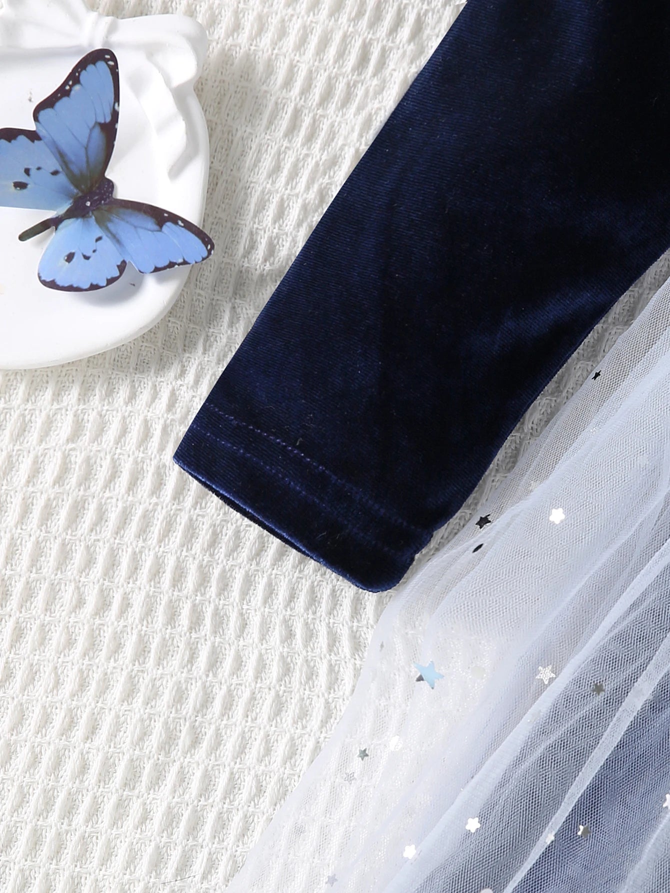 Toddler Girls Velvet Tutu Dress - Holiday Party Dress