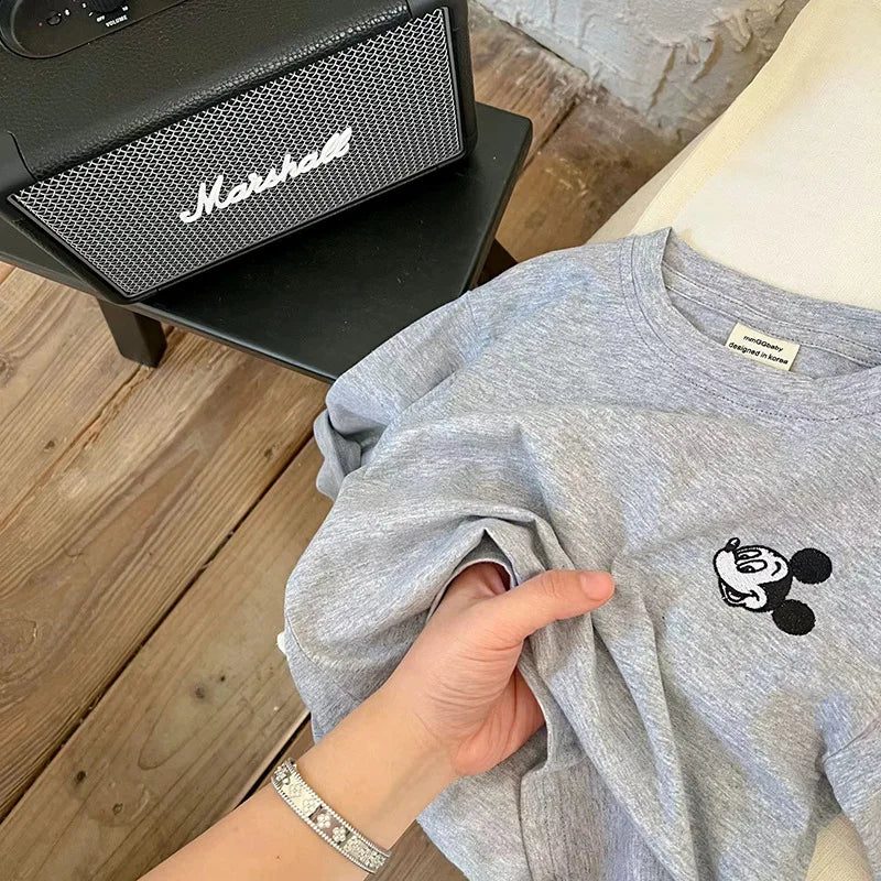 Kids Cartoon T-Shirt - Unisex Cotton Tee for Boys & Girls