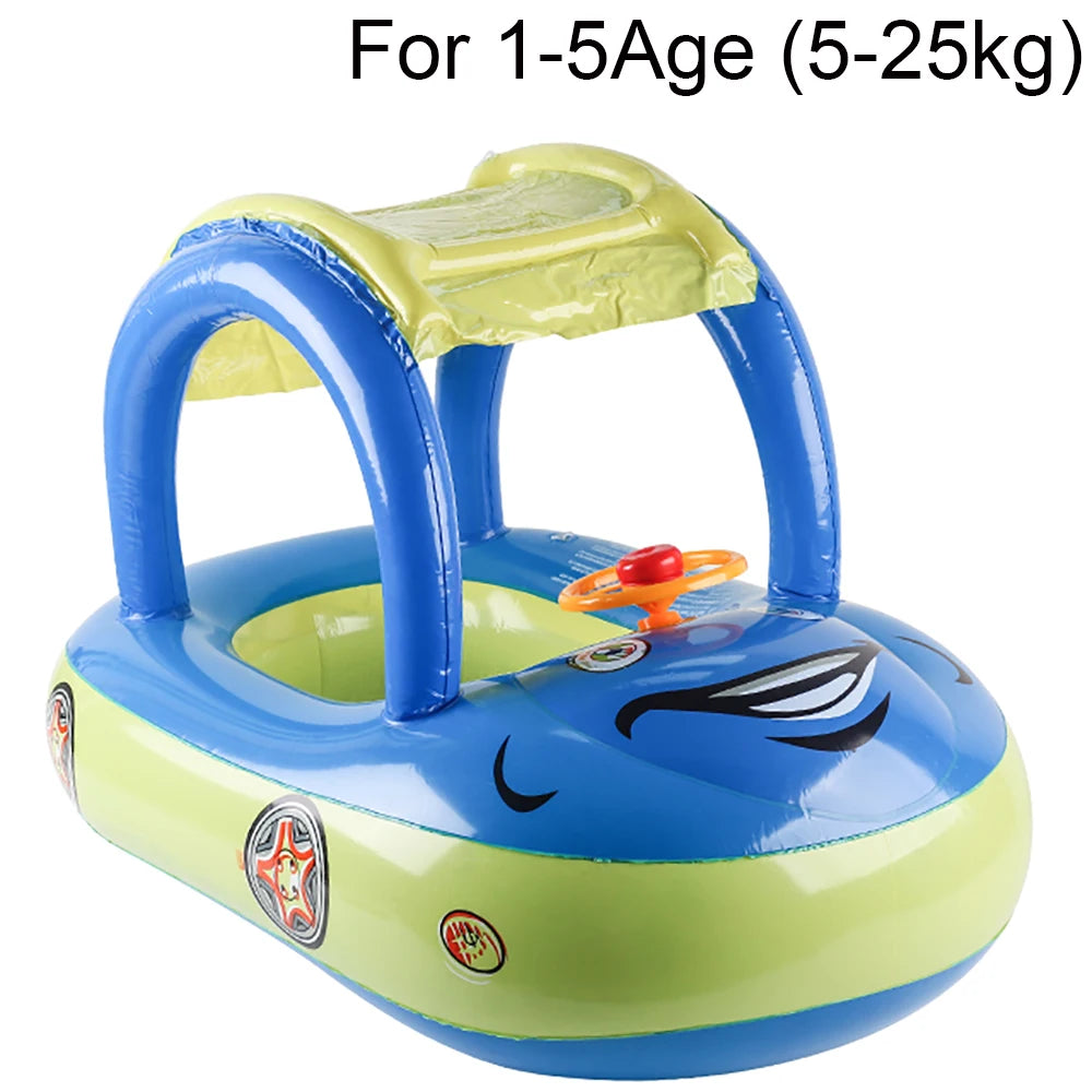 Toddler Car Pool Float - Swimming Ring Ages 4-6