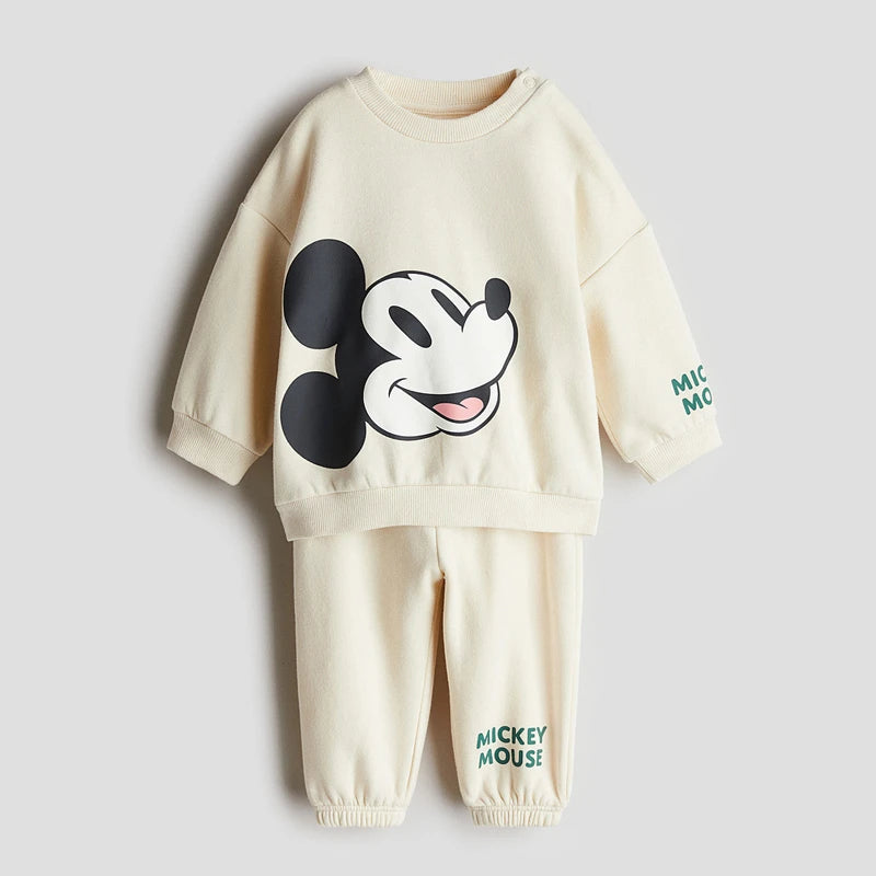 Toddler Cartoon Hoodie & Pants Set - 2-Piece