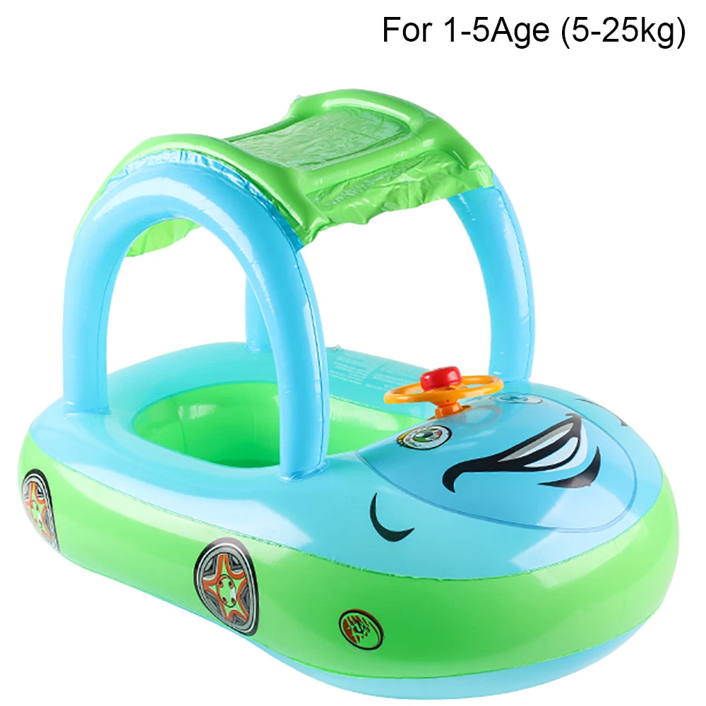 Toddler Car Pool Float - Swimming Ring Ages 4-6