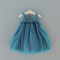 Baby Girl Tulle Party Dress - Sleeveless Tutu
